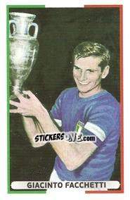 Sticker Giacinto Facchetti - UEFA Euro Poland-Ukraine 2012. Event Kick Off n. 213 - Panini