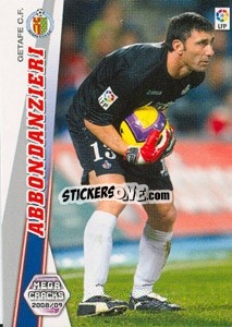 Cromo Abbondanzieri - Liga BBVA 2008-2009. Megacracks
 - Panini