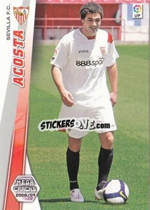 Sticker Acosta - Liga BBVA 2008-2009. Megacracks
 - Panini