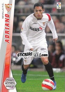 Sticker Adriano Correia - Liga BBVA 2008-2009. Megacracks
 - Panini