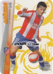 Figurina Agüero - Liga BBVA 2008-2009. Megacracks
 - Panini