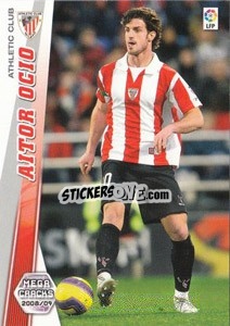 Sticker Aitor Ocio - Liga BBVA 2008-2009. Megacracks
 n. 24 - Panini
