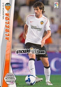 Sticker Albelda - Liga BBVA 2008-2009. Megacracks
 - Panini