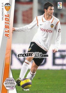 Figurina Albiol - Liga BBVA 2008-2009. Megacracks
 - Panini