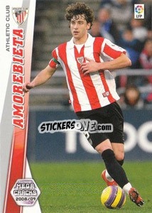 Figurina Amorebieta - Liga BBVA 2008-2009. Megacracks
 - Panini