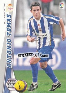 Sticker Antonio Tomas - Liga BBVA 2008-2009. Megacracks
 - Panini