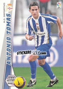 Sticker Antonio Tomas - Liga BBVA 2008-2009. Megacracks
 n. 103bis - Panini