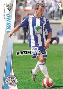Cromo Apoño - Liga BBVA 2008-2009. Megacracks
 - Panini