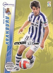 Cromo Aranburu - Liga BBVA 2008-2009. Megacracks
 - Panini