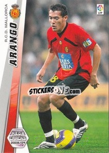 Figurina Arango - Liga BBVA 2008-2009. Megacracks
 - Panini