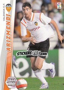 Figurina Arizmendi - Liga BBVA 2008-2009. Megacracks
 - Panini