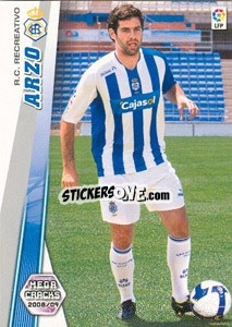 Sticker Arzo - Liga BBVA 2008-2009. Megacracks
 - Panini