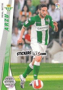 Sticker Arzu - Liga BBVA 2008-2009. Megacracks
 - Panini