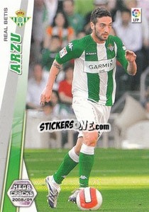 Figurina Arzu - Liga BBVA 2008-2009. Megacracks
 - Panini