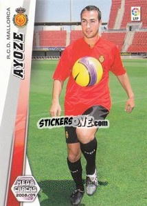 Cromo Ayoze - Liga BBVA 2008-2009. Megacracks
 - Panini