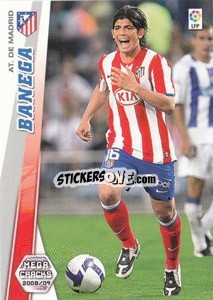 Figurina Banega - Liga BBVA 2008-2009. Megacracks
 - Panini