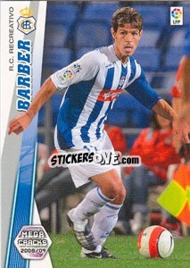 Sticker Barber - Liga BBVA 2008-2009. Megacracks
 - Panini