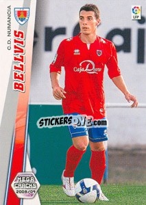 Sticker Bellvis - Liga BBVA 2008-2009. Megacracks
 n. 204bis - Panini