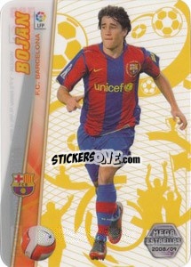 Sticker Bojan Krkic - Liga BBVA 2008-2009. Megacracks
 n. 388 - Panini