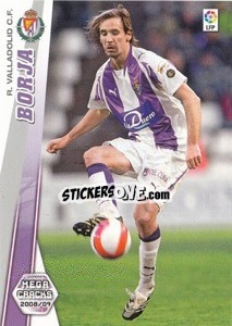 Sticker Borja - Liga BBVA 2008-2009. Megacracks
 - Panini