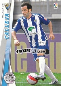 Figurina Calleja - Liga BBVA 2008-2009. Megacracks
 - Panini