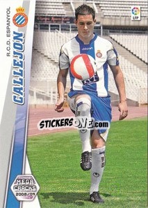 Sticker Callejon - Liga BBVA 2008-2009. Megacracks
 n. 126 - Panini