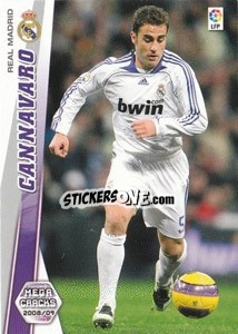 Cromo Cannavaro - Liga BBVA 2008-2009. Megacracks
 - Panini