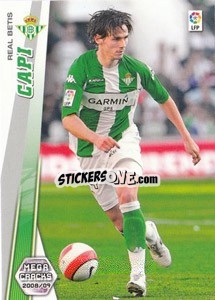 Sticker Capi - Liga BBVA 2008-2009. Megacracks
 - Panini
