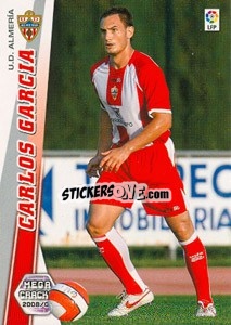 Cromo Carlos Garcia - Liga BBVA 2008-2009. Megacracks
 - Panini