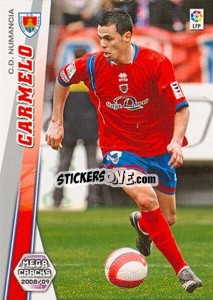 Sticker Carmelo - Liga BBVA 2008-2009. Megacracks
 - Panini