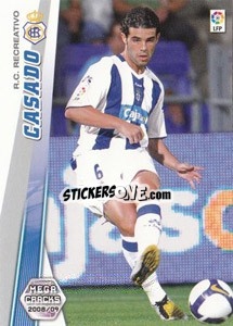 Cromo Casado - Liga BBVA 2008-2009. Megacracks
 - Panini