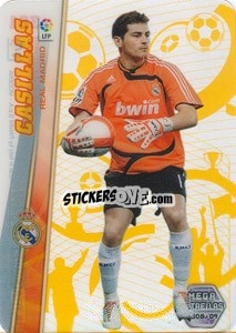 Sticker Casillas - Liga BBVA 2008-2009. Megacracks
 - Panini