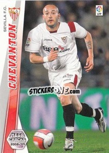 Sticker Chevanton - Liga BBVA 2008-2009. Megacracks
 - Panini
