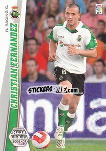 Sticker Christian Fernandez - Liga BBVA 2008-2009. Megacracks
 n. 239bis - Panini