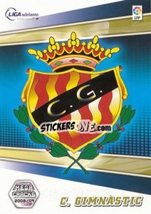 Cromo Club Gimnastic - Liga BBVA 2008-2009. Megacracks
 - Panini