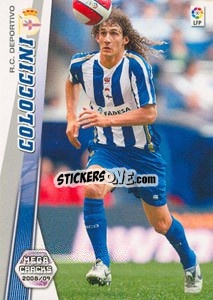 Cromo Coloccini - Liga BBVA 2008-2009. Megacracks
 - Panini