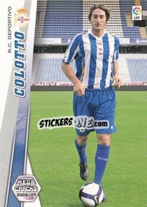 Sticker Colotto - Liga BBVA 2008-2009. Megacracks
 n. 485 - Panini