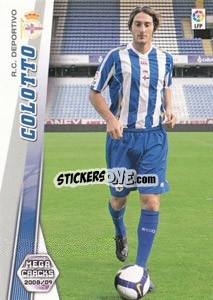 Figurina Colotto - Liga BBVA 2008-2009. Megacracks
 - Panini