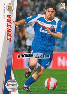 Figurina Contra - Liga BBVA 2008-2009. Megacracks
 - Panini