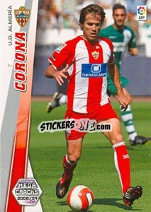 Figurina Corona - Liga BBVA 2008-2009. Megacracks
 - Panini