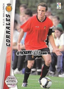 Sticker Corrales - Liga BBVA 2008-2009. Megacracks
 - Panini
