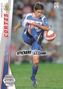Sticker Cortes - Liga BBVA 2008-2009. Megacracks
 - Panini