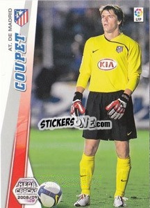 Sticker Coupet - Liga BBVA 2008-2009. Megacracks
 - Panini