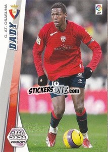 Cromo Dady - Liga BBVA 2008-2009. Megacracks
 - Panini