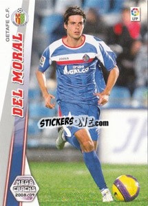 Sticker Del Moral - Liga BBVA 2008-2009. Megacracks
 - Panini