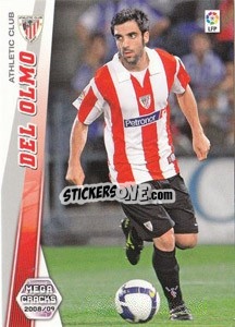 Sticker Del Olmo - Liga BBVA 2008-2009. Megacracks
 - Panini