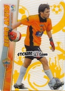 Sticker Diego Alves - Liga BBVA 2008-2009. Megacracks
 - Panini