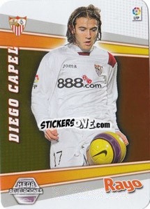 Sticker Diego Capel - Liga BBVA 2008-2009. Megacracks
 n. 404 - Panini
