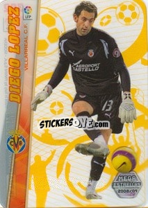 Cromo Diego Lopez - Liga BBVA 2008-2009. Megacracks
 - Panini
