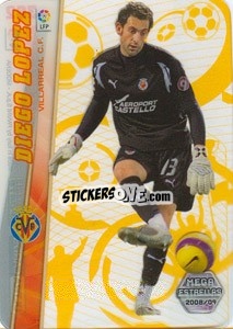 Figurina Diego Lopez - Liga BBVA 2008-2009. Megacracks
 - Panini